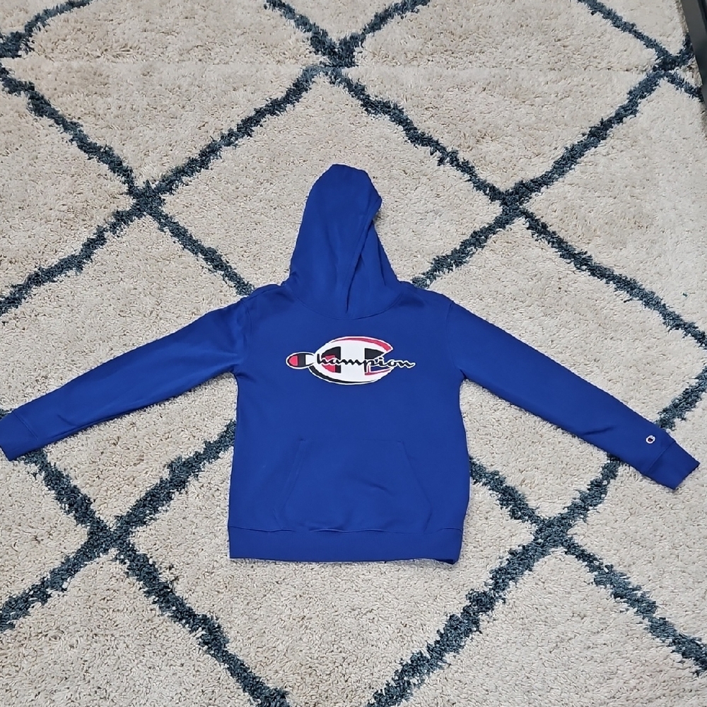 Champion Royal Blue Pullover Hoodie